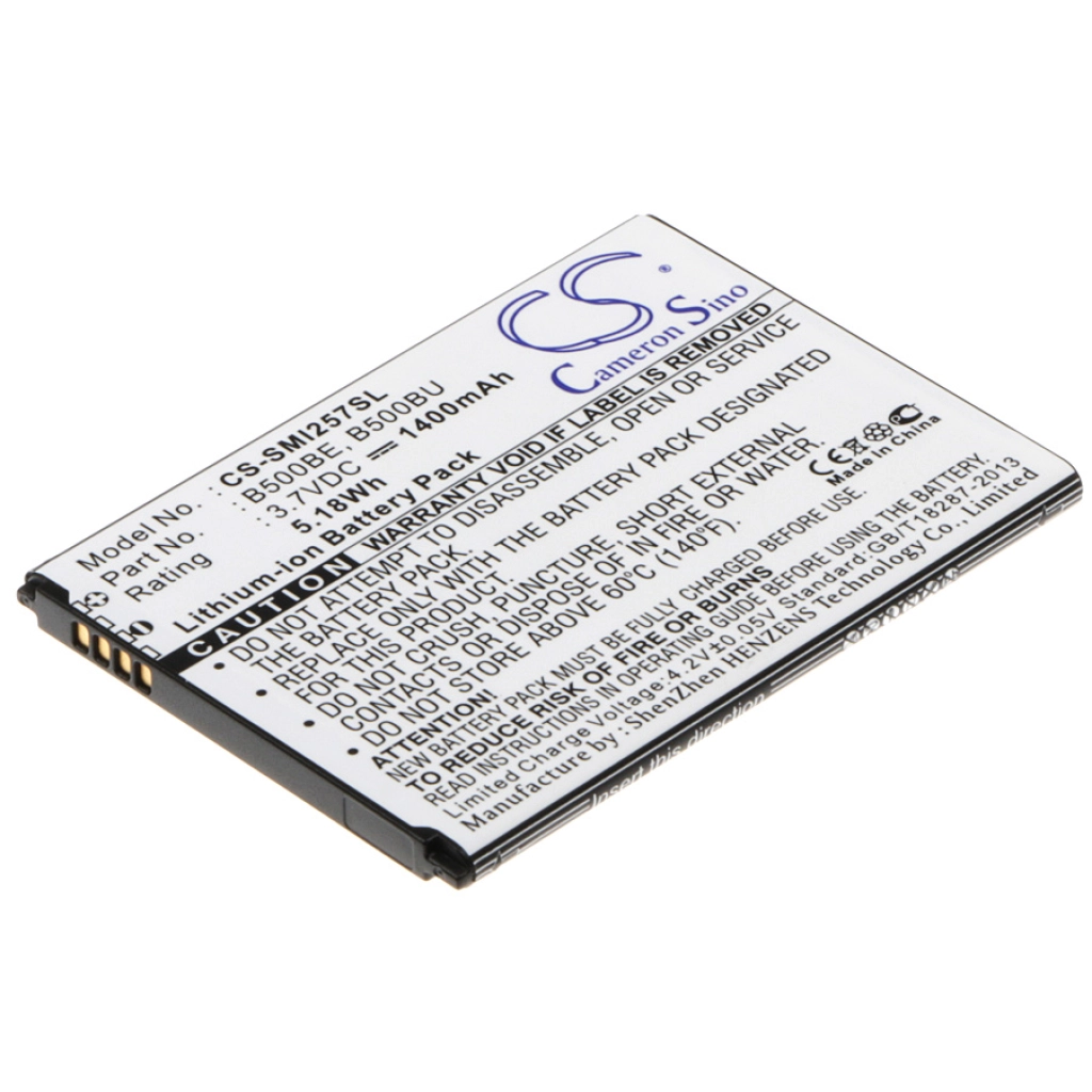 Batería del teléfono móvil Samsung CS-SMI257SL