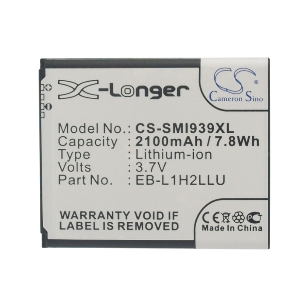 Batería compatible con Samsung NTT Docomo CS-SMI939XL