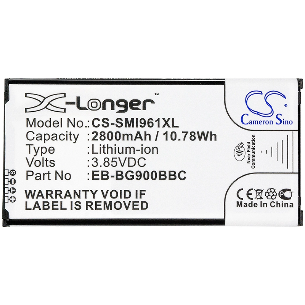 Battery Replaces EB-BG900BBC