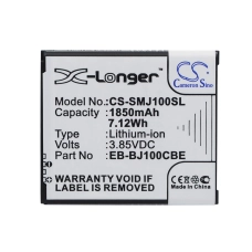 Reemplazo de batería compatible para Samsung EB-BJ100BBE,EB-BJ100BCE,EB-BJ100CBE,EB-BJ100CBZ,GH43-04412A