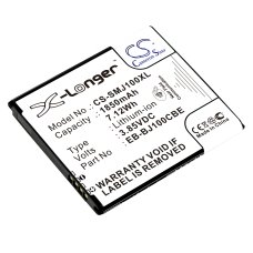 Reemplazo de batería compatible para Samsung EB-BJ100BBE,EB-BJ100BCE,EB-BJ100CBE,EB-BJ100CBZ,GH43-04412A