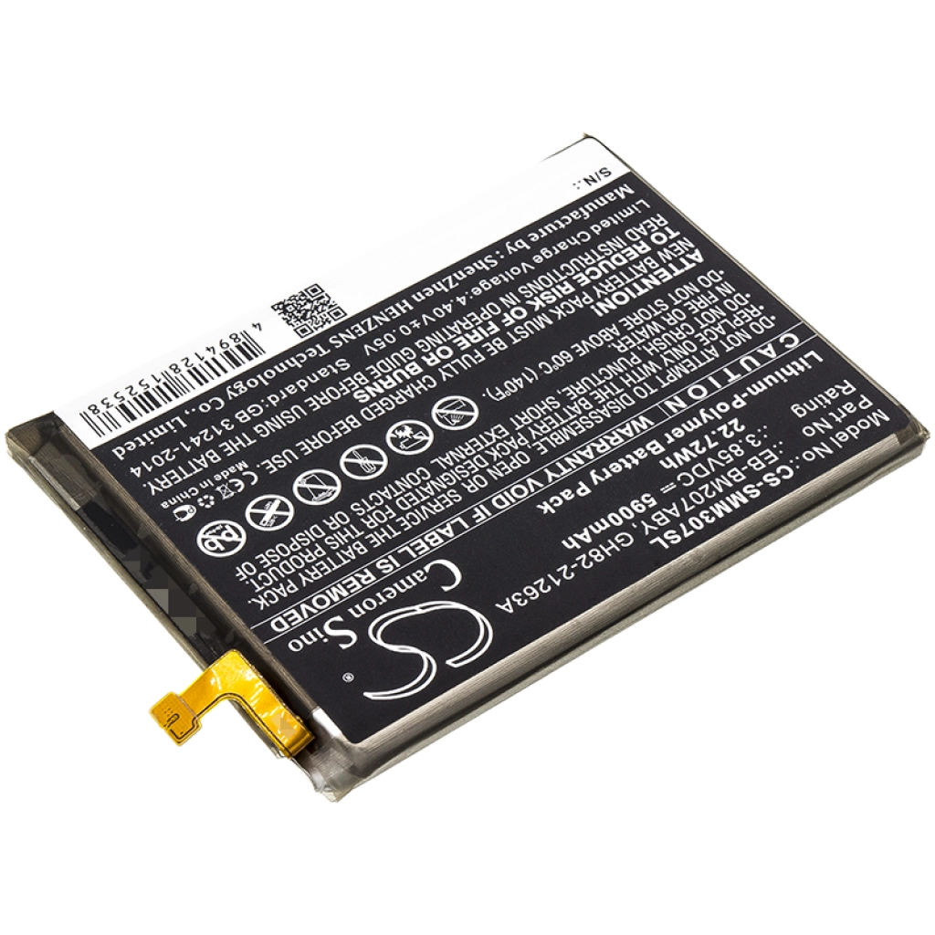 Batería del teléfono móvil Samsung CS-SMM307SL