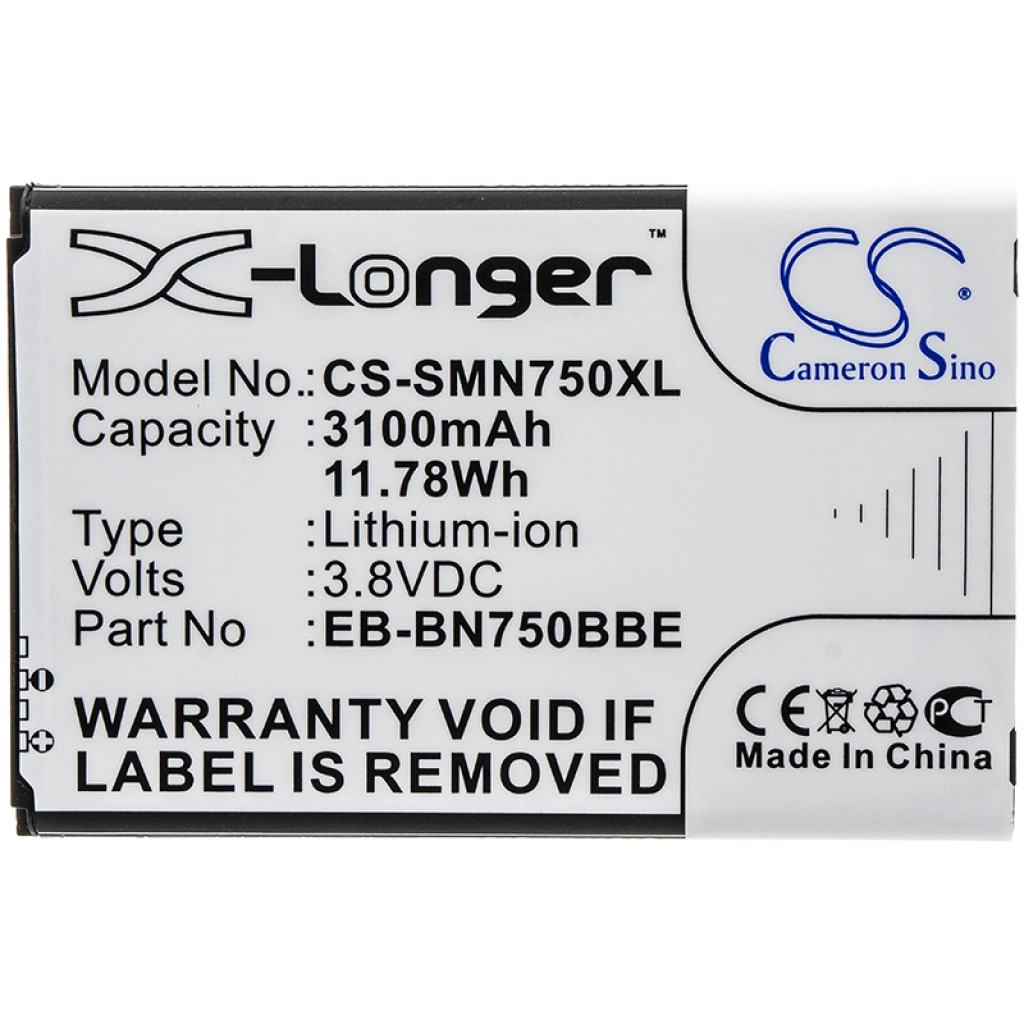 Battery Replaces EB-BN750BBC