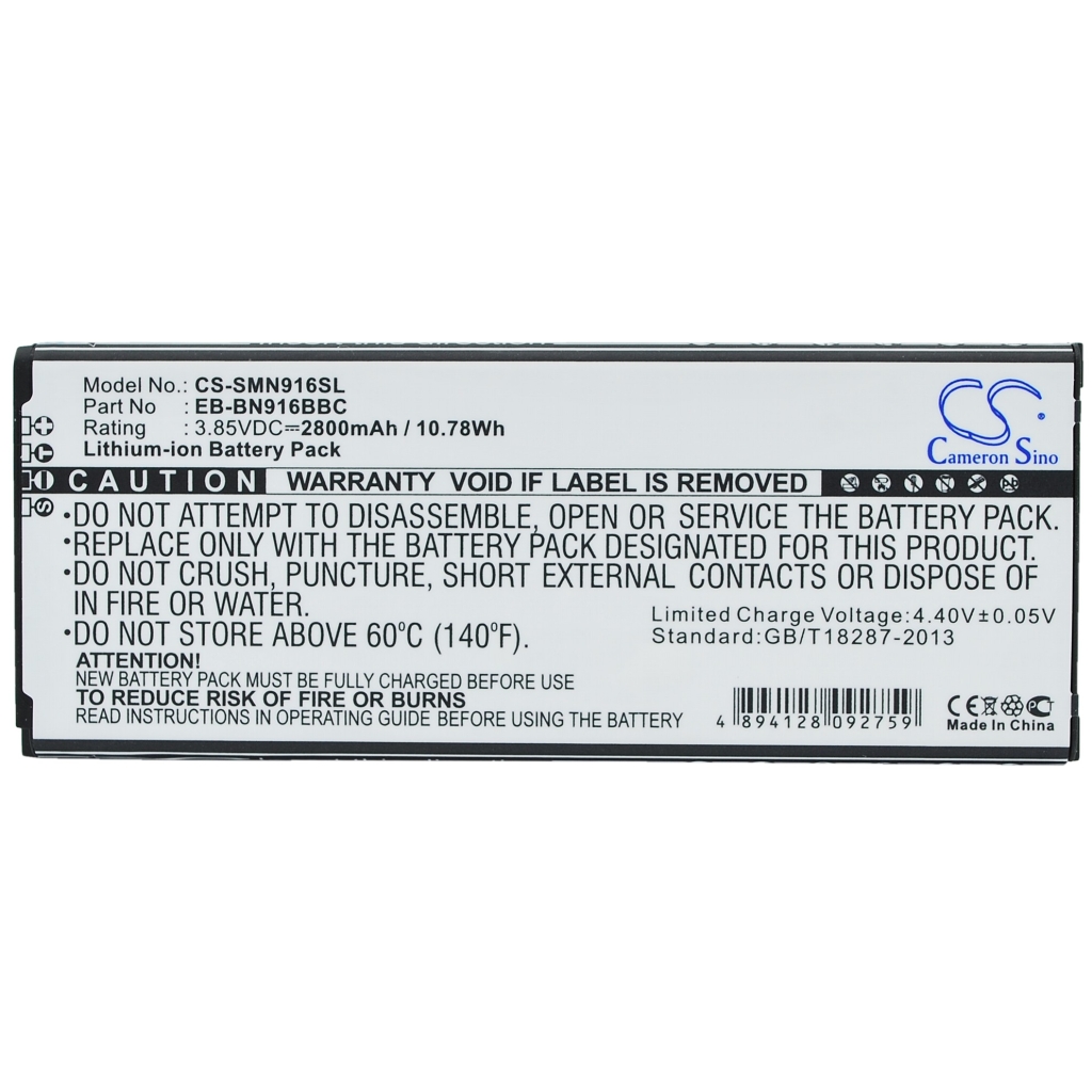 Mobile Phone Battery Samsung SM-N910P
