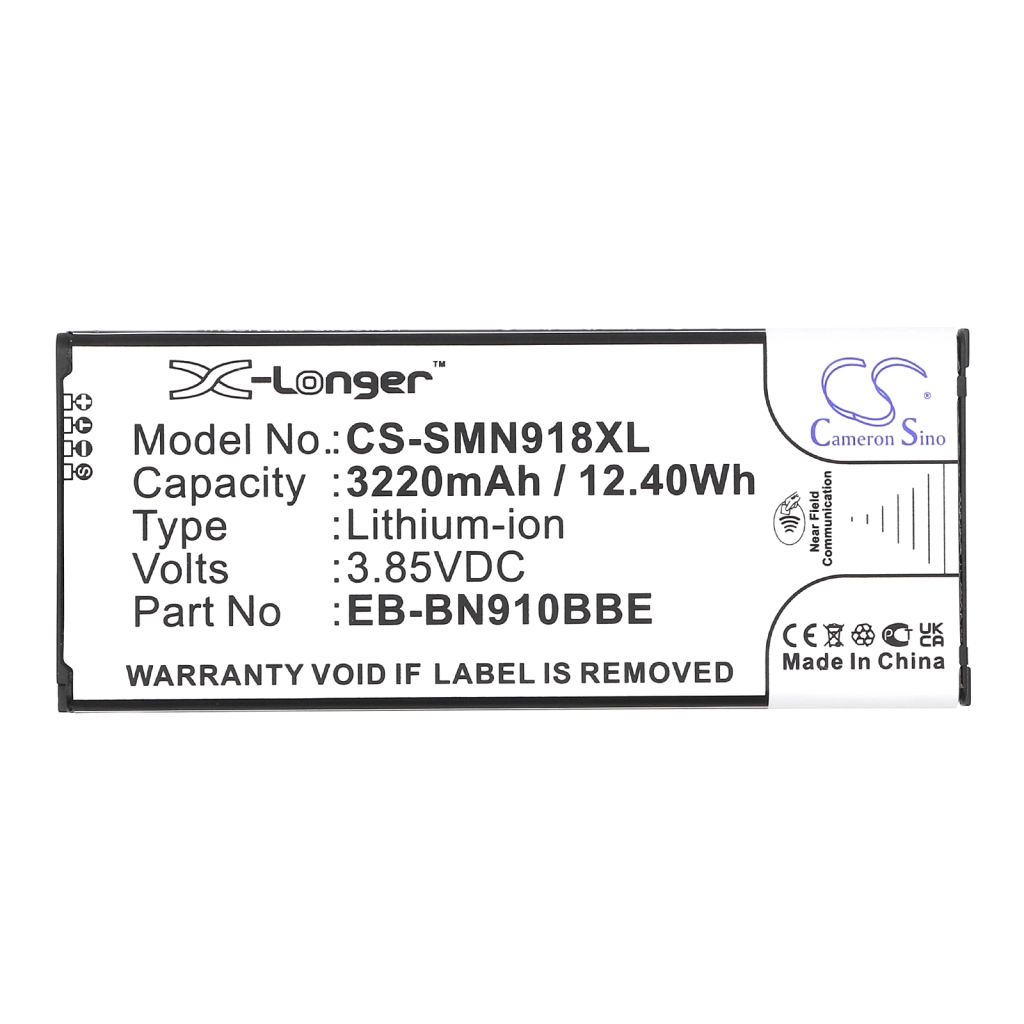 Mobile Phone Battery Samsung SM-N910U