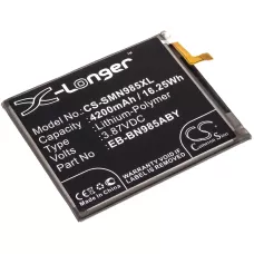 Reemplazo de batería compatible para Samsung EB-BN985ABY,GH82-23333A
