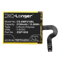 Reemplazo de batería compatible para Sunmi ZQP1659