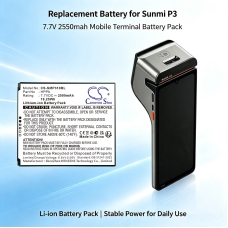 Reemplazo de batería compatible para Sunmi HPPA