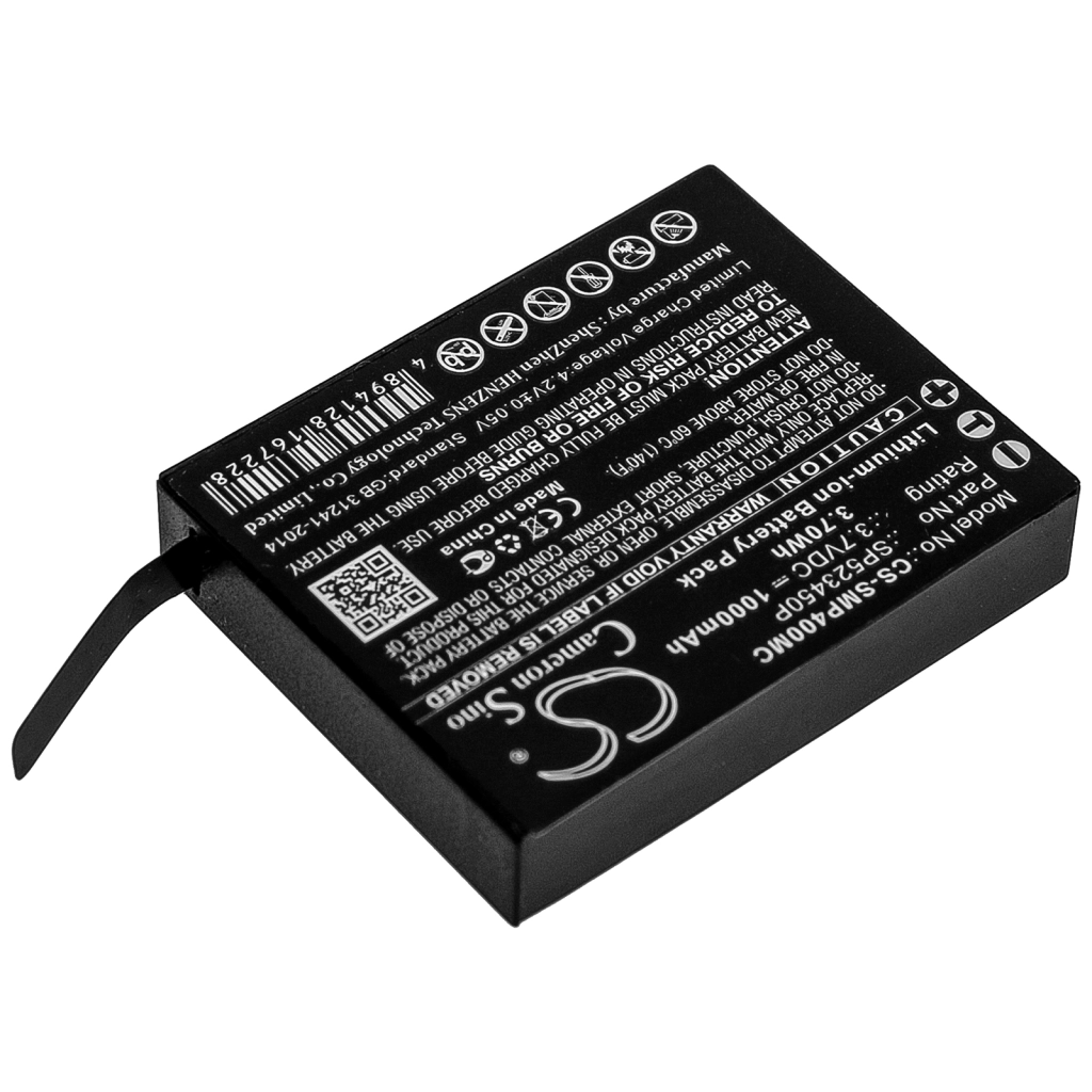 Batería de la cámara Supremo CS-SMP400MC