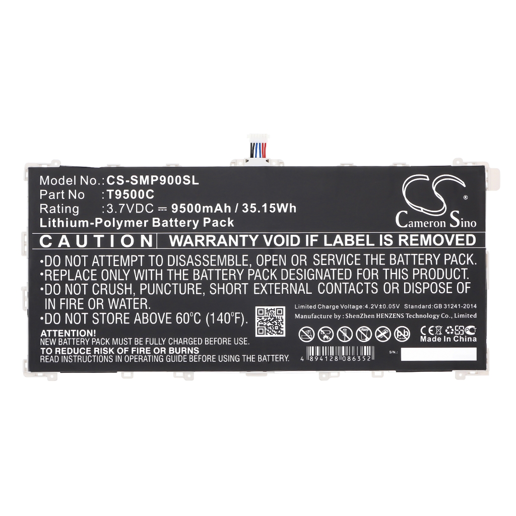 Battery Replaces T9500C