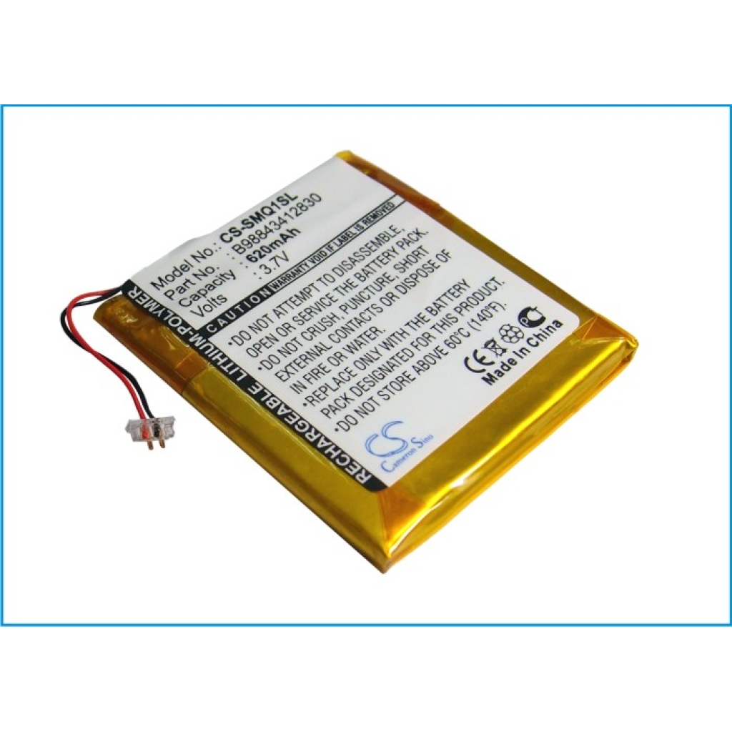 Batería compatible con Samsung CS-SMQ1SL