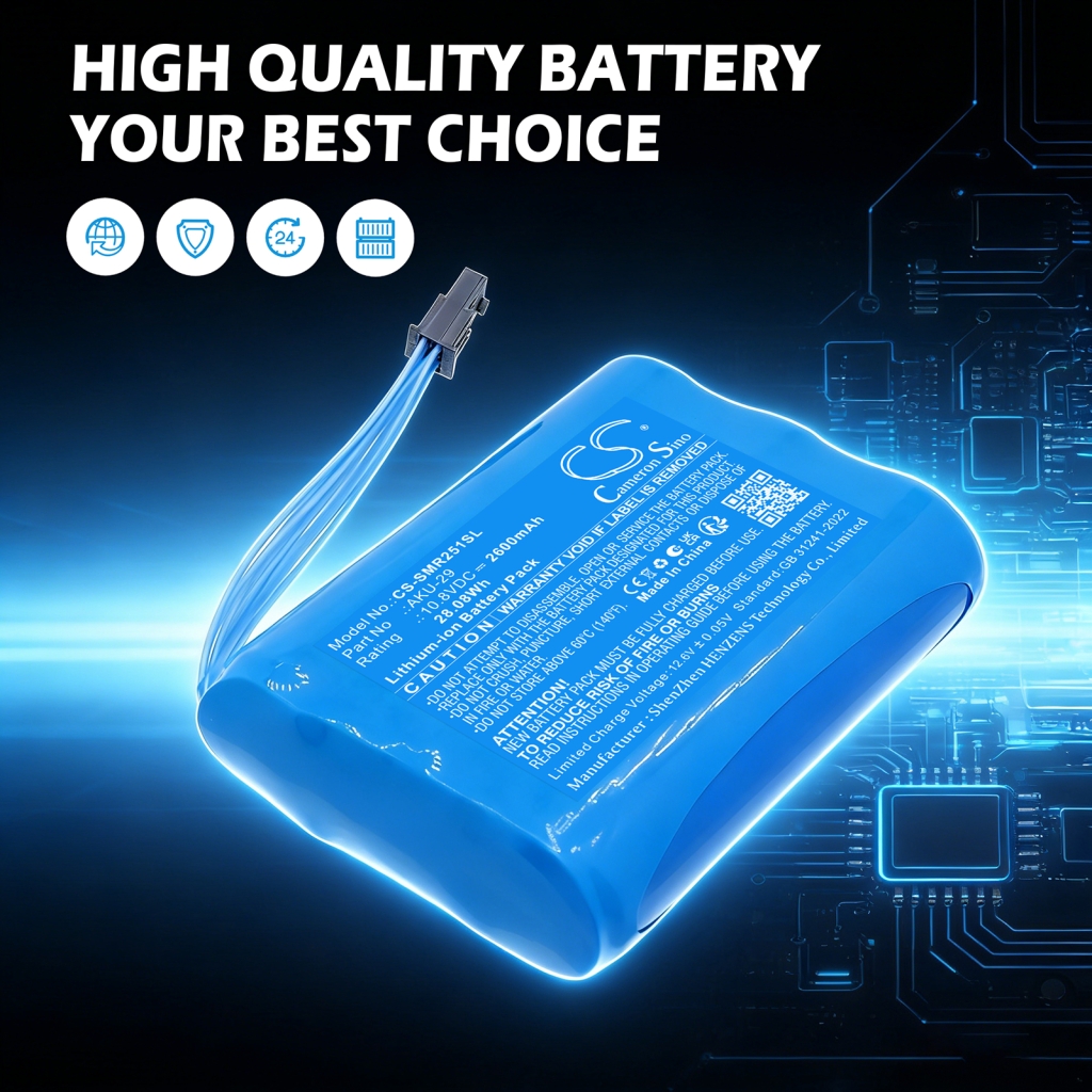 Batería compatible con Sonel CS-SMR251SL