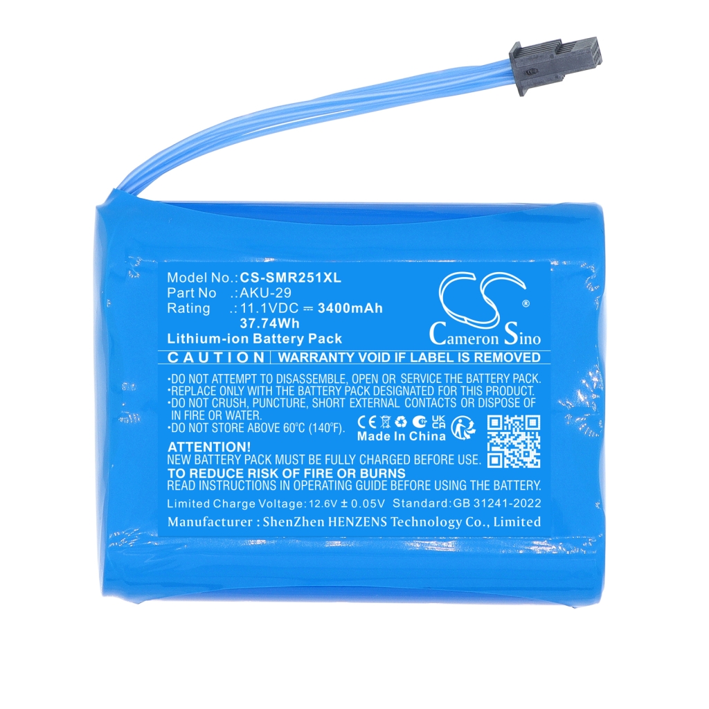 Batería compatible con Sonel CS-SMR251XL