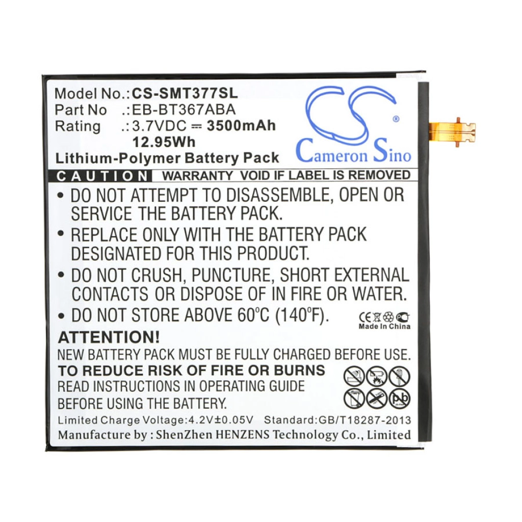 Tablet Battery Samsung SM-T377W