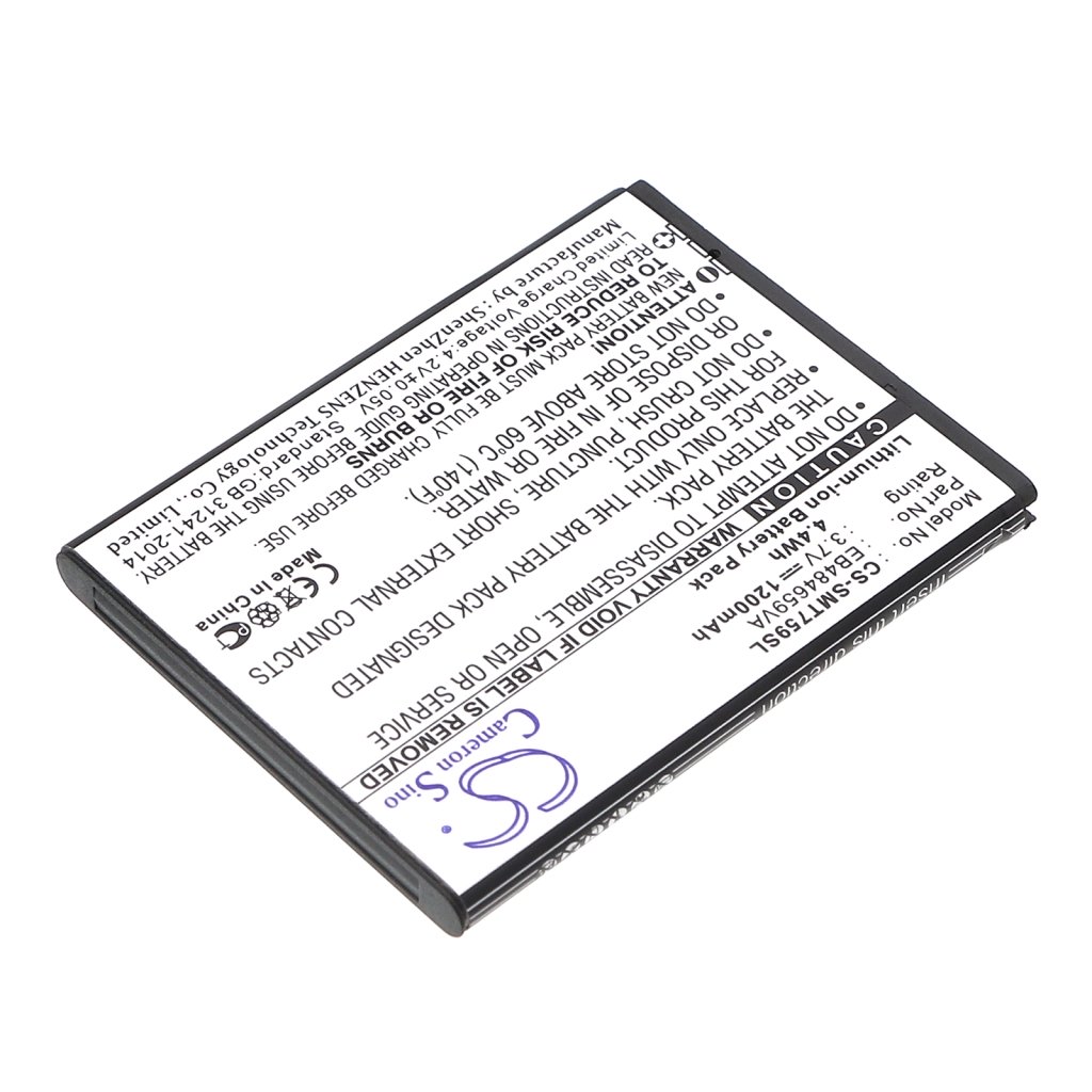 Reemplazo de batería compatible para Samsung EB484659VA,EB484659VABSTD,EB484659VU,TH1B825AS/5-B