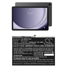 Compatible battery replacement for Samsung WT-S-W11
