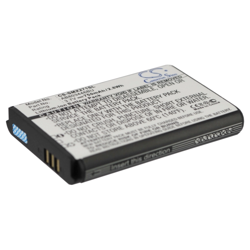 Batería del teléfono móvil Samsung CS-SMX271SL