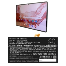 Compatible battery replacement for Samsung EB-BX906ABY,GH82-27843A