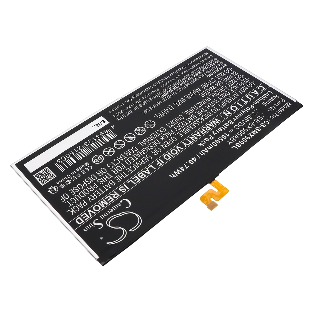 Tablet Battery Samsung CS-SMX900SL