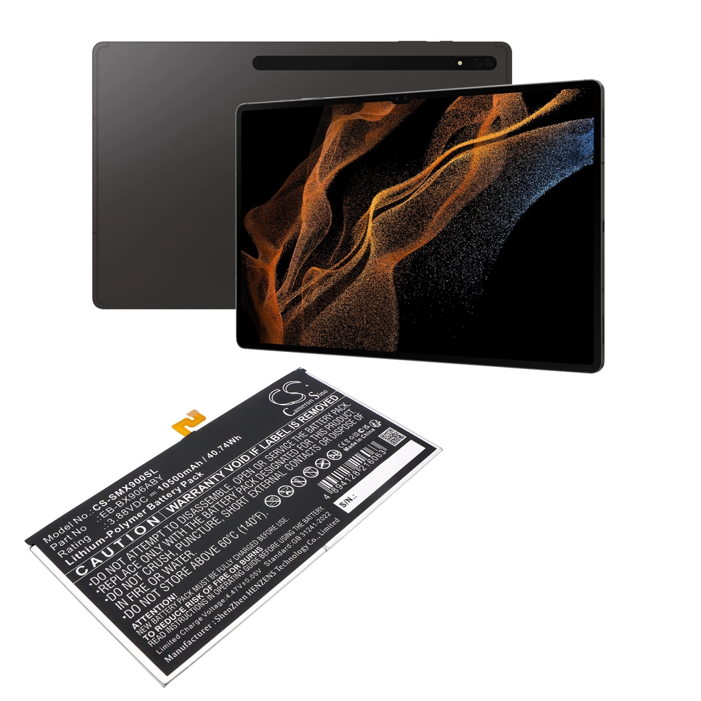 Tablet Battery Samsung CS-SMX900SL