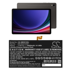 Compatible battery replacement for Samsung EB-BX916ABY,GH82-31915A