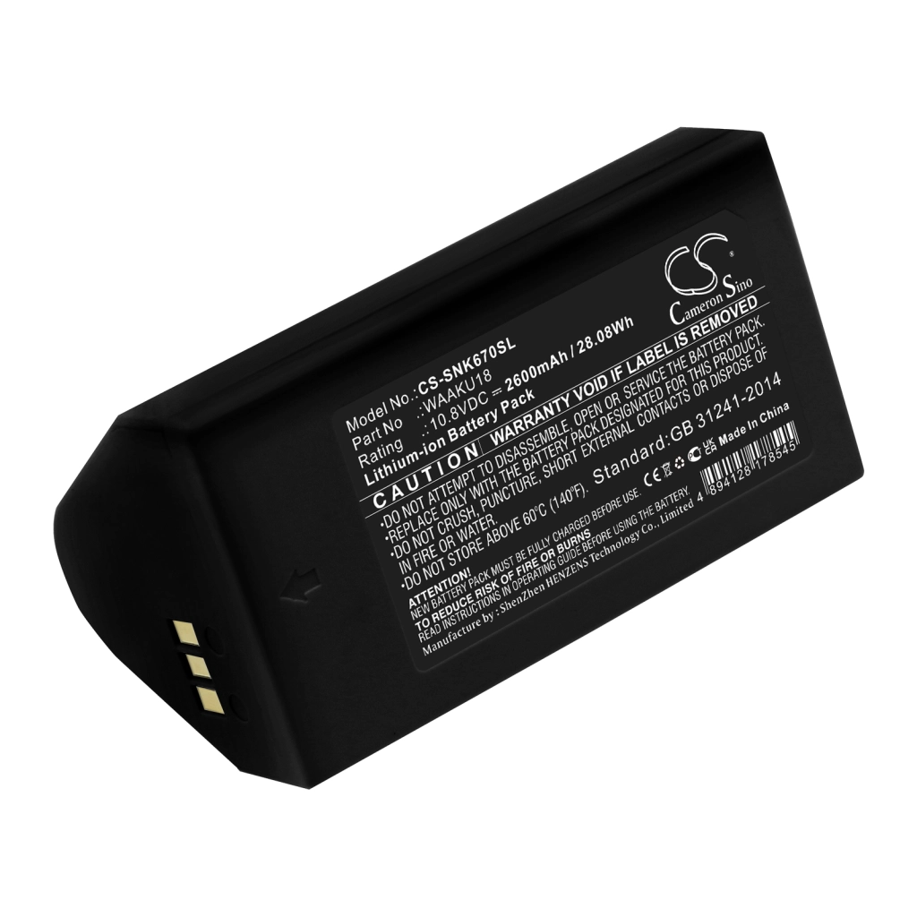 Batería industrial Sonel CS-SNK670SL