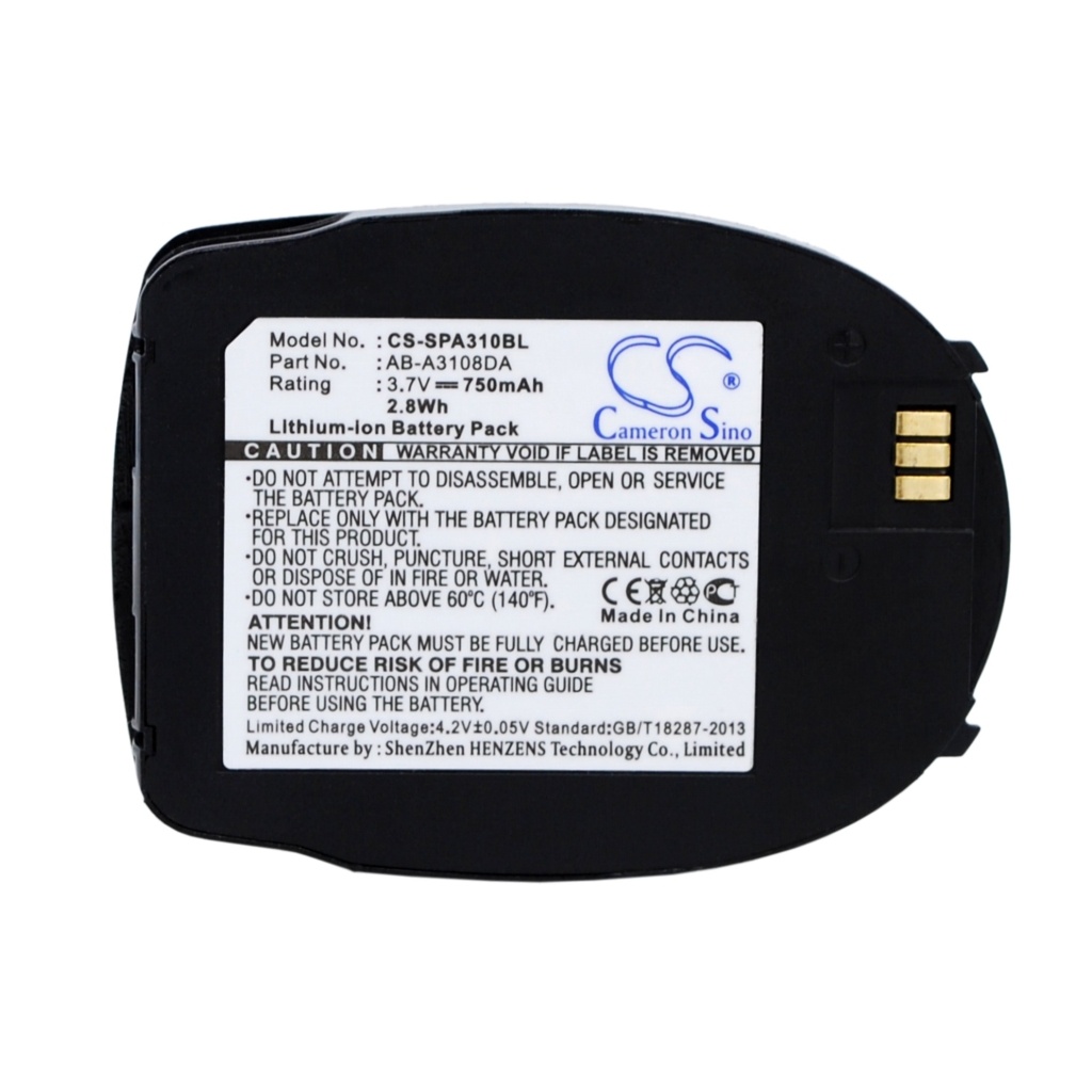 Batería compatible con Samsung CS-SPA310BL