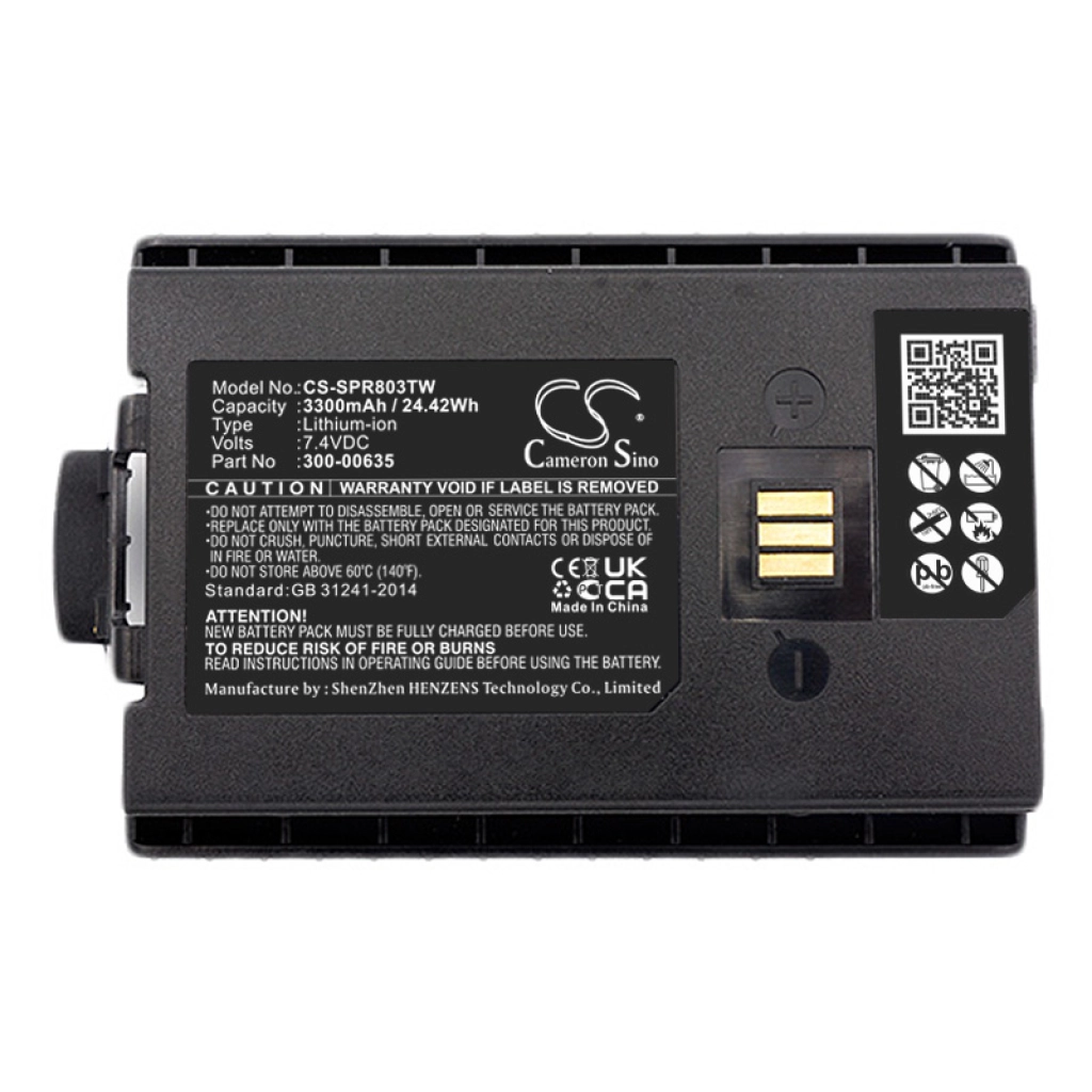 Two-Way Radio Battery Simoco-Sepura Tetra STP8080