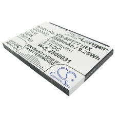 Reemplazo de batería compatible para Sprint 2500031,2500060,W-5