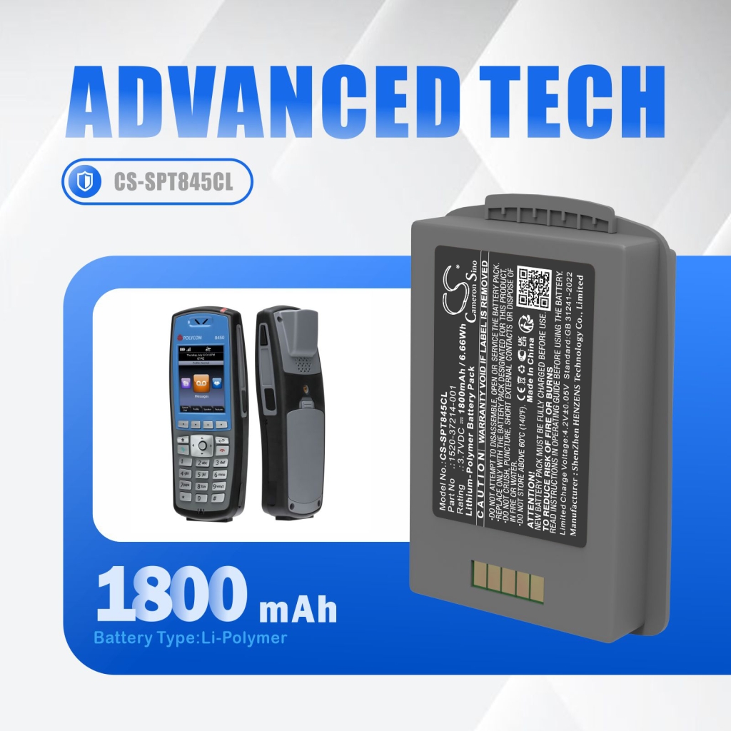 Cordless Phone Battery Spectralink 8452