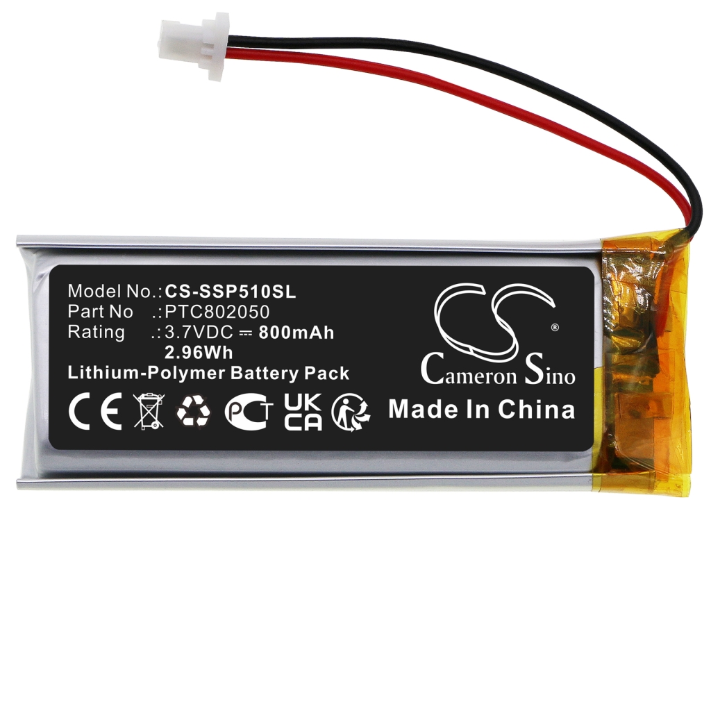 Wireless Headset Battery Interphone ACTIVE