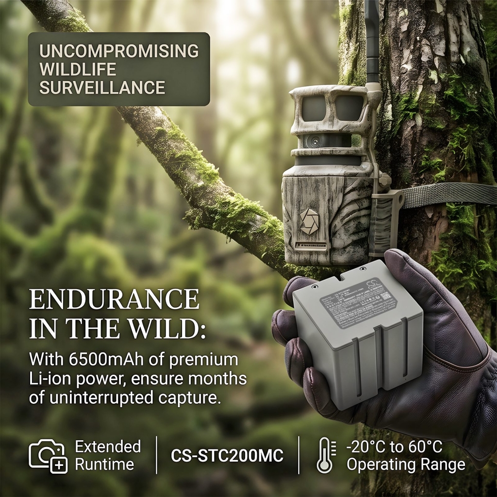 Batería compatible con Stealth cam CS-STC200MC
