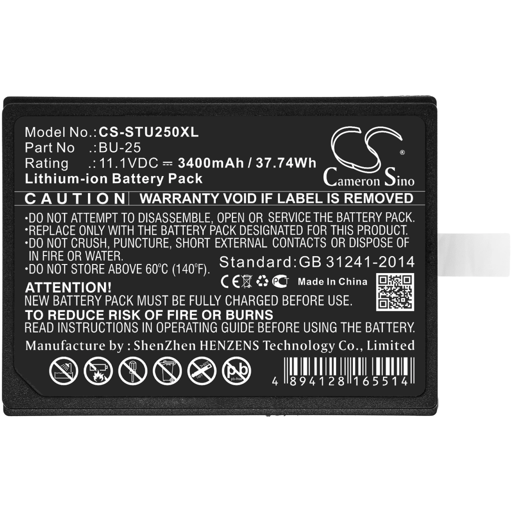Batería para herramientas eléctricas Sumitomo CS-STU250XL