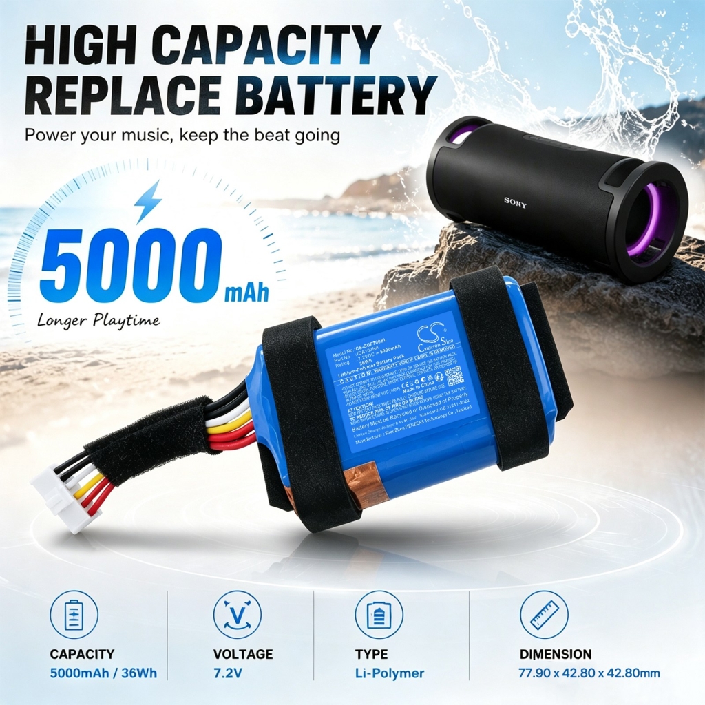 Baterías compatible con Sony SRS-ULT70 SRS-ULT70 CS-SUF700SL