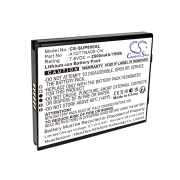 Batería compatibleWith Terminal de pago Batería