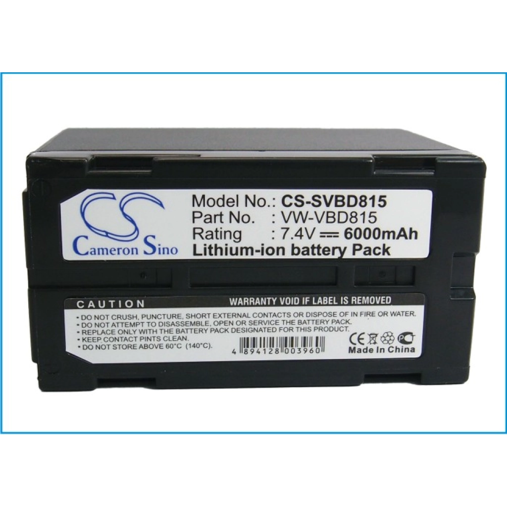 Batería de la cámara Panasonic CS-SVBD815