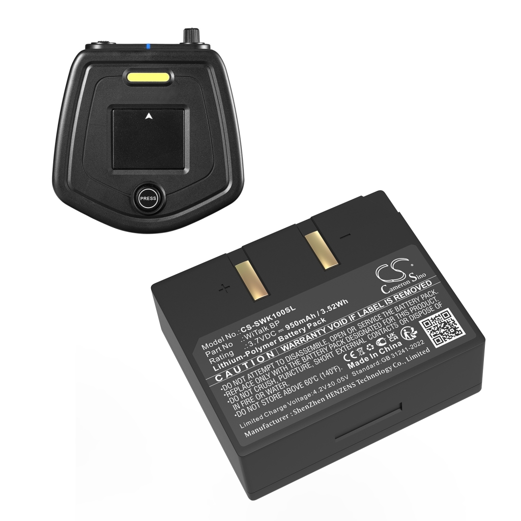 Batería para auriculares inalámbricos Saramonic CS-SWK100SL