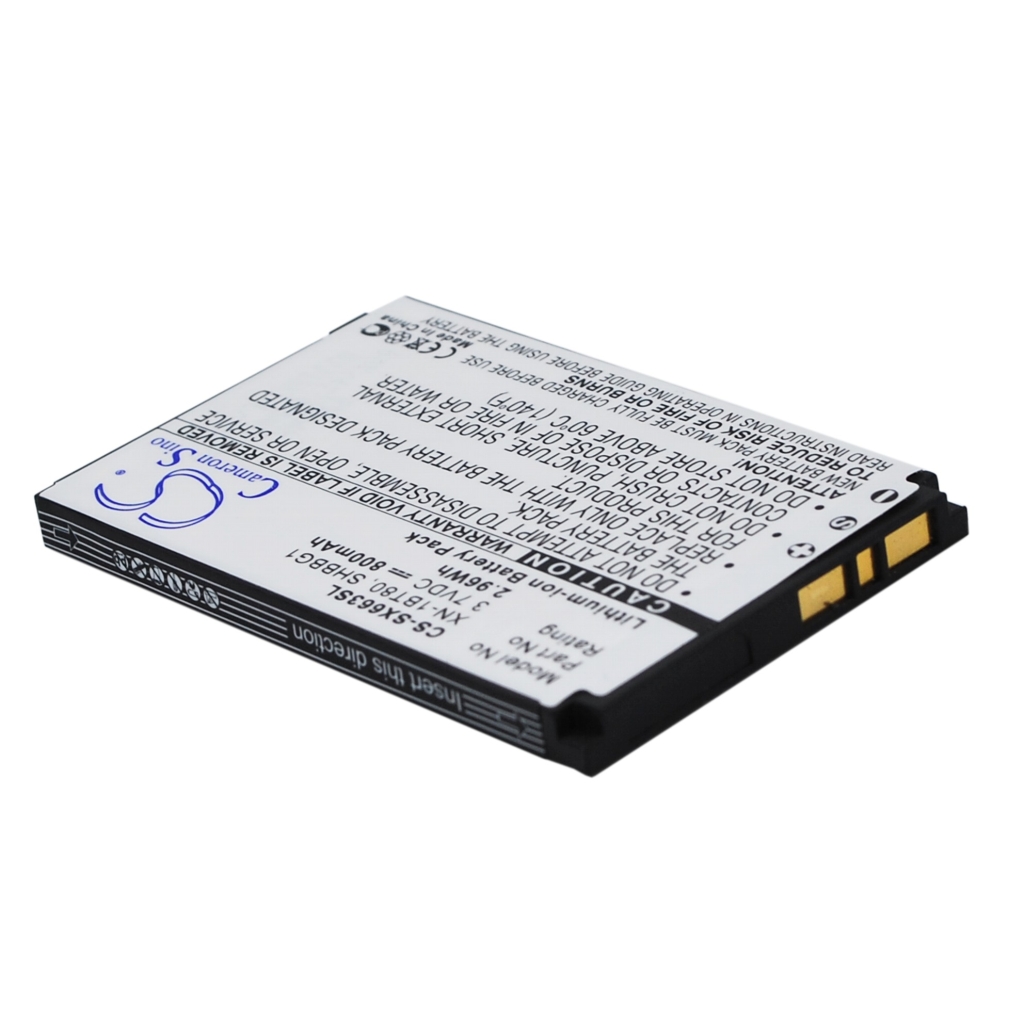 Batería compatible con Sharp SoftBank CS-SX663SL