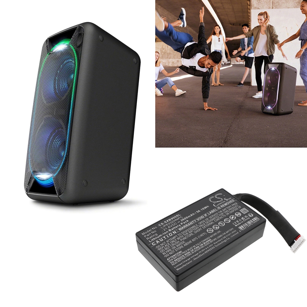 Batería del altavoz Sony CS-SXB900SL