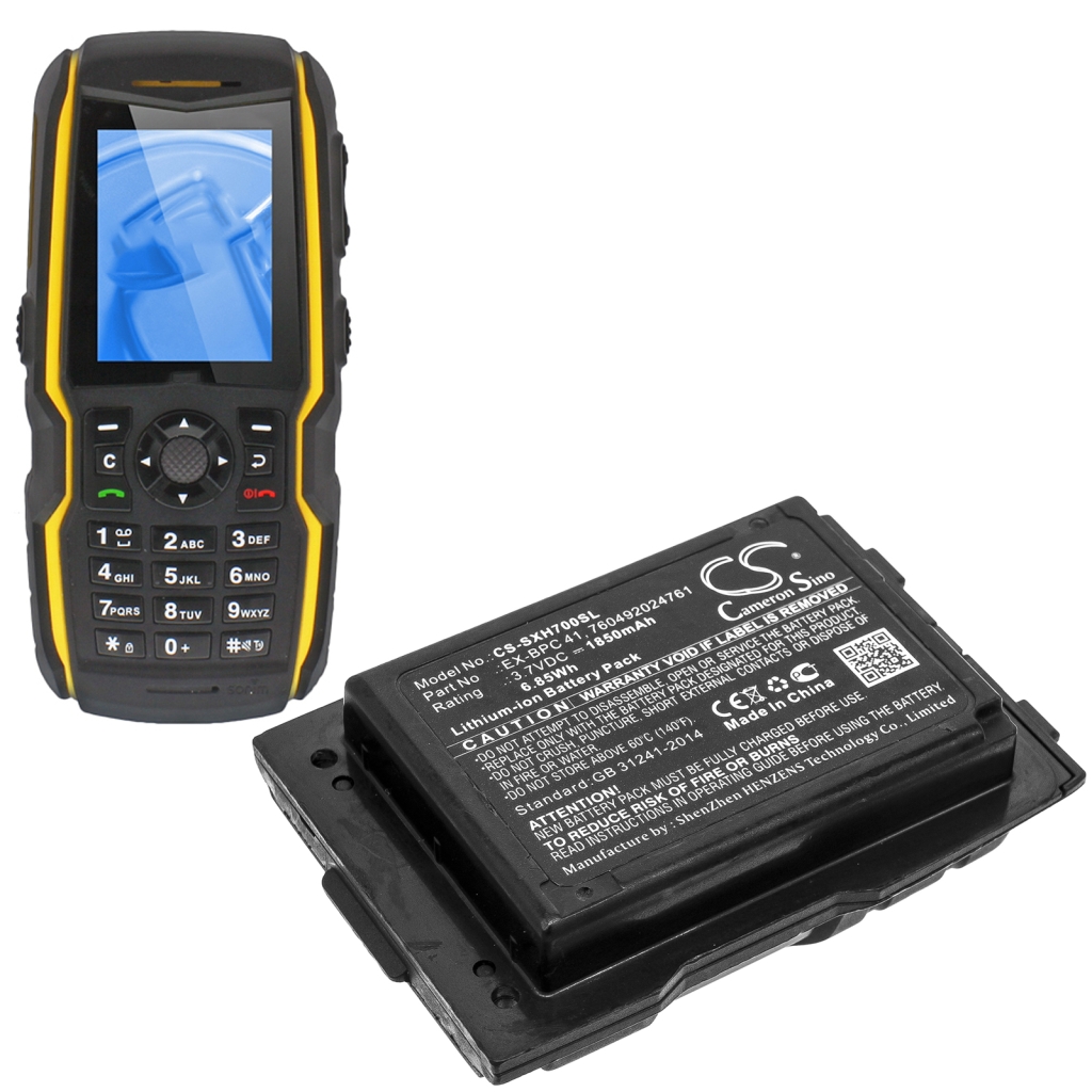 Battery compatible with Sonim