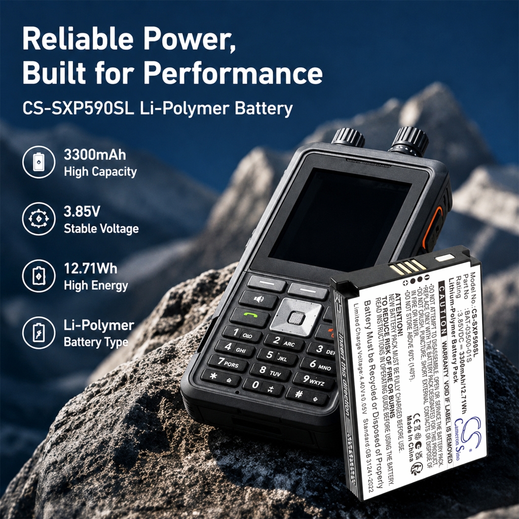 Batería compatible con Sonim CS-SXP590SL