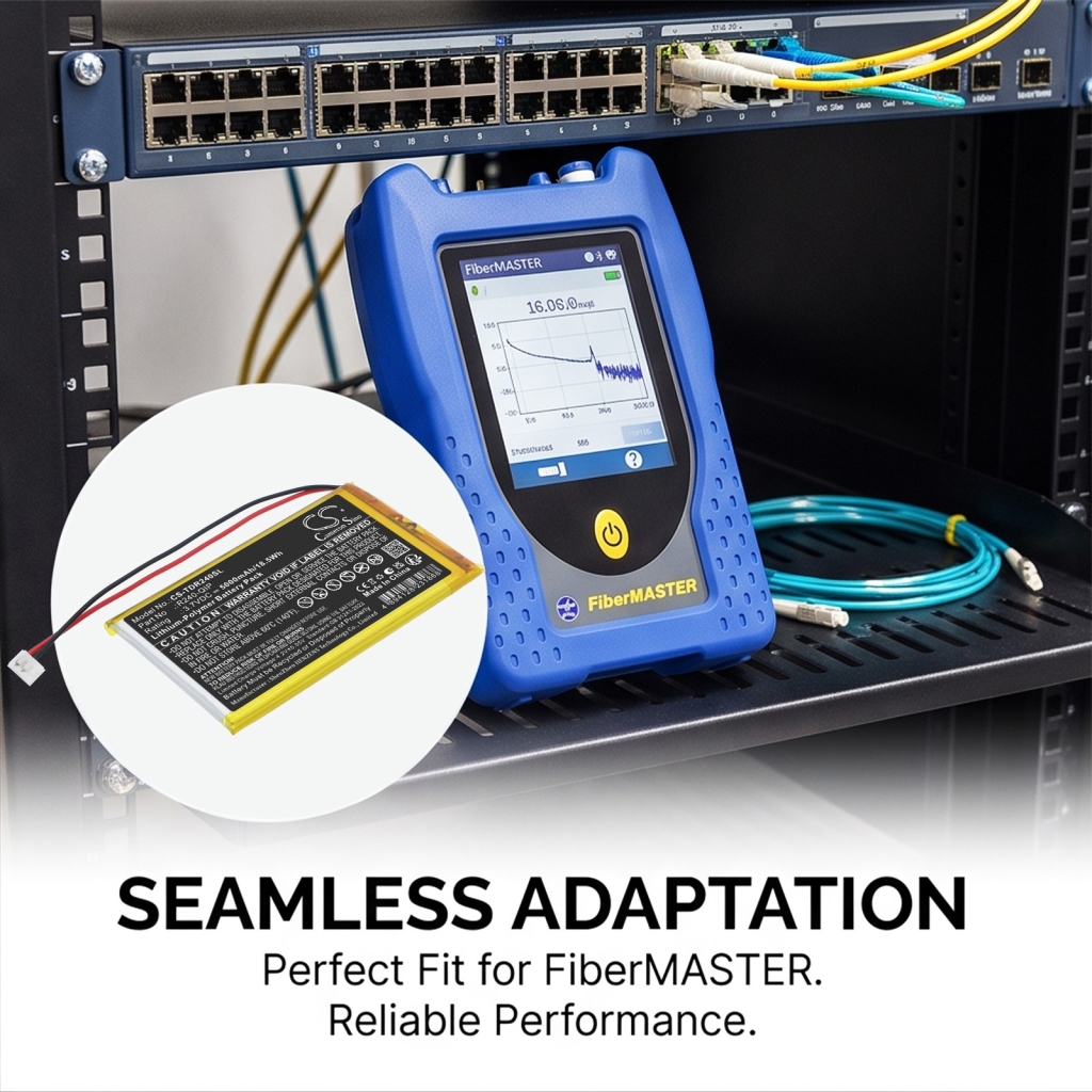Baterías compatible con Trend-Networks FiberMASTER OTDR CS-TDR240SL