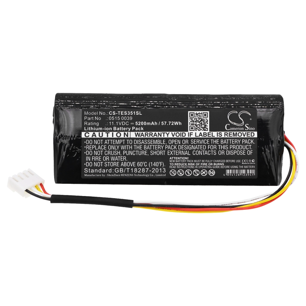 Batería para herramientas eléctricas Testo CS-TES351SL