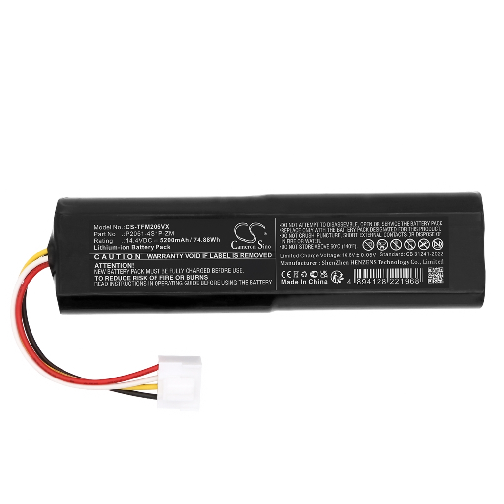 Batería Sustituye P2051-4S1P-ZM