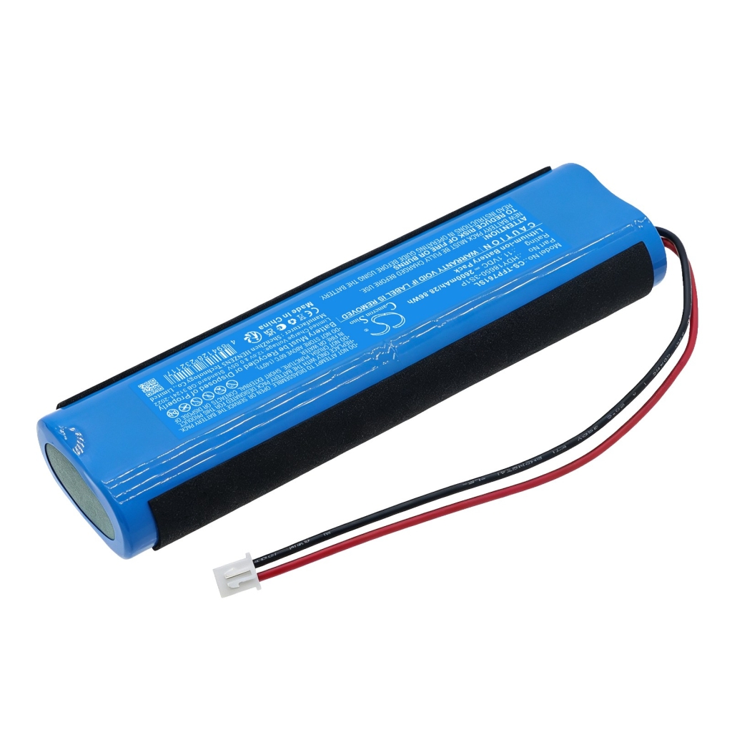 Baterías compatible con Tzumi Fitrx Pro 7610 CS-TFP761SL