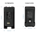 Batería compatible con Retevis Smartcom Tytera Harico Tetevis CS-TMR380TW