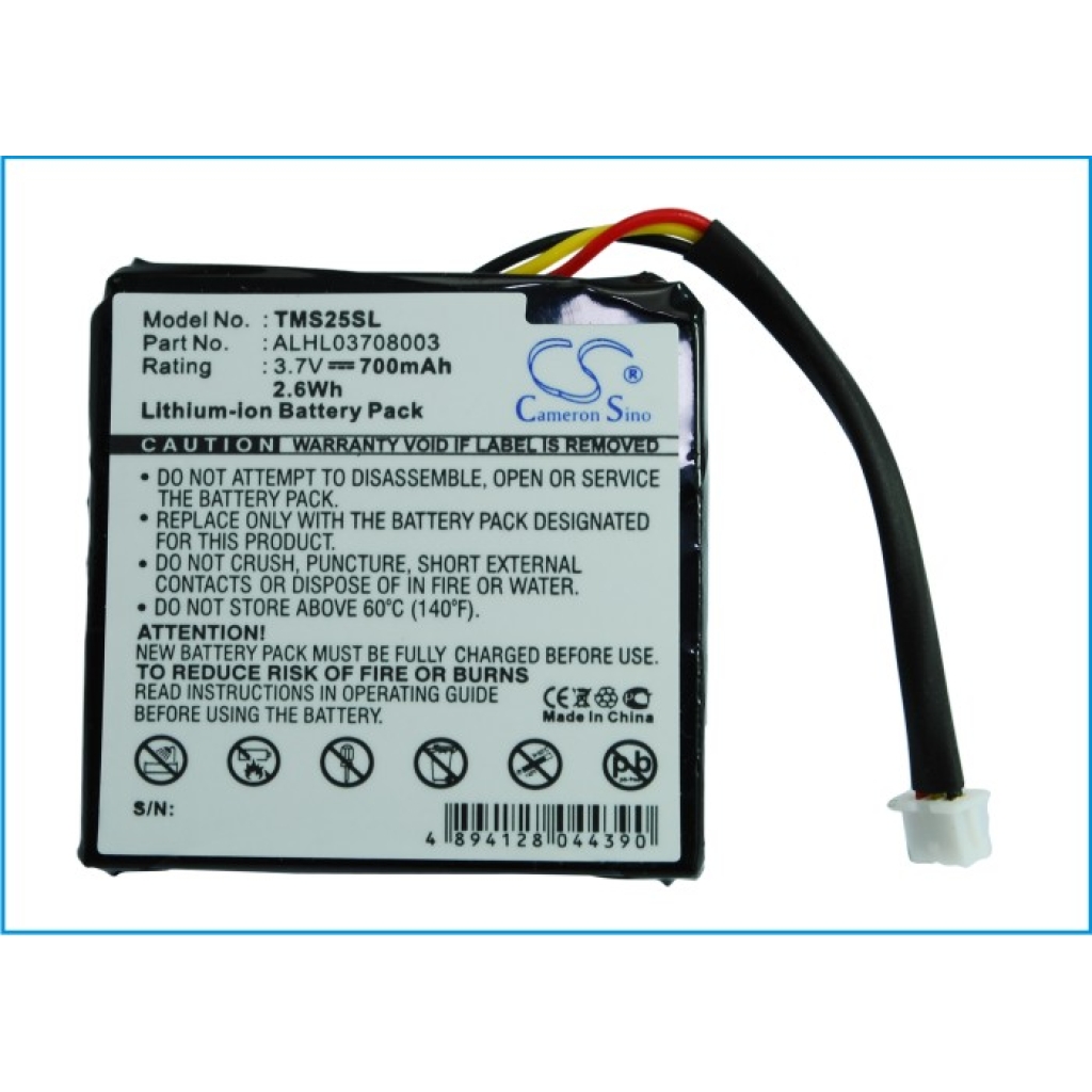 Batería para Navegador GPS TomTom Star 25