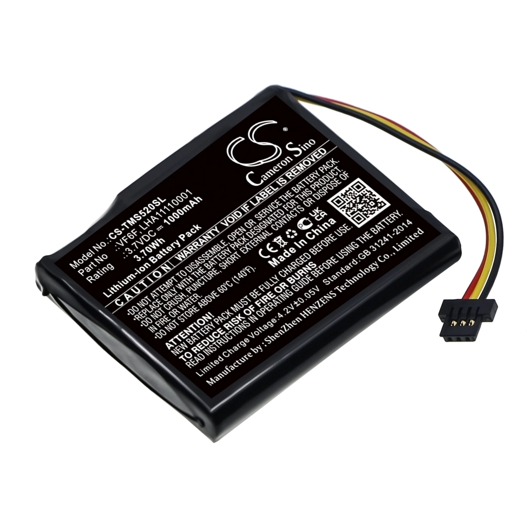 GPS, Batería del Navegador TomTom CS-TMS520SL