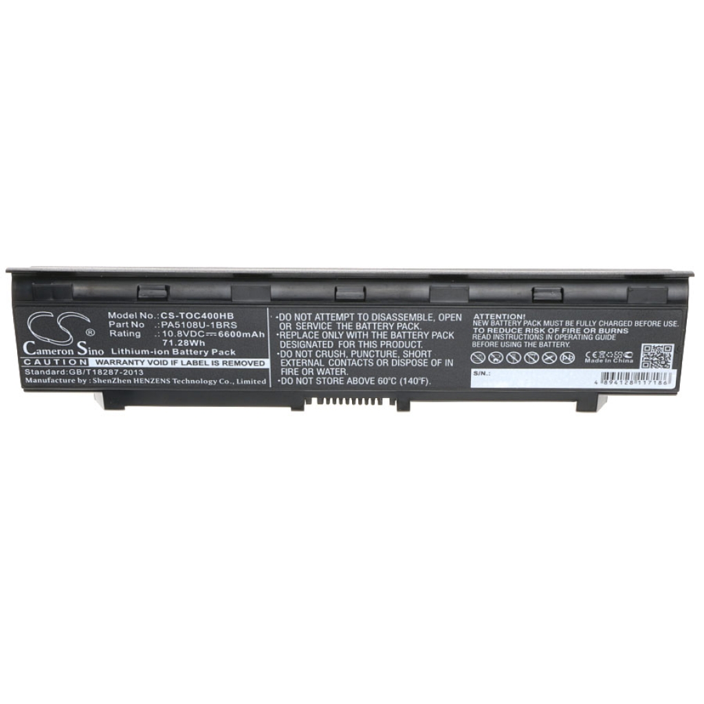 Batería compatible con Toshiba CS-TOC400HB