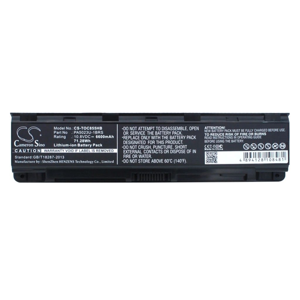 Notebook battery Toshiba Satellite C855-S5355